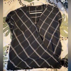 Banana Republic Wrap Tie Blouse